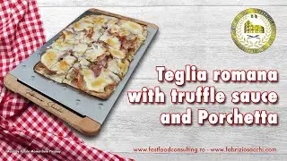 FABRIZIO SACCHI   TEGLIA ROMANA truffle sauce and porchetta