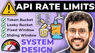 API Rate Limiting Algorithms | Token Bucket,  Leaky Bucket, Fixed Window, Sliding Window Approach