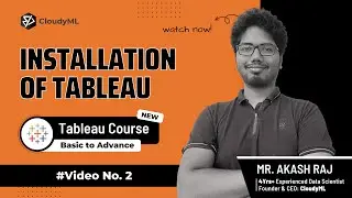 V2: Installation of Tableau  |  Complete Tableau Course in Hindi NEW