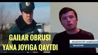 Dan xodimini vedeo qilgan fuqoro qamaldi extoyot bulina