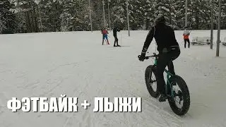 День фэтбайкера на лыжной трассе