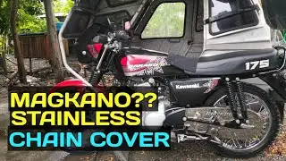 Stainless chain cover ni kawasaki barako magkano kaya at maganda ba?