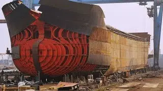 The most professional and modern ship maintenance process  - Amazing Largest Ship Repair Process
