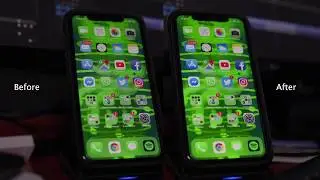 Make ANY IPHONE Look Like a SAMSUNG AMOLED DISPLAY! - Simple IOS 12 Tutorial To BOOST Your Colors!