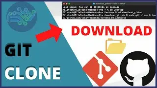 GIT AND GITHUB TUTORIAL: How to Download CODE or CLONE From Github | Git Clone