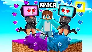ТВ ВУМЕН ВЛЮБИЛИСЬ В МЕНЯ НА ОДНОМ ЧАНКЕ В МАЙНКРАФТ!КРАСЯ ТРОЛЛИНГ TV WOMAN MINECRAFT