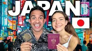 FIRST TIME in JAPAN 🇯🇵 We Can't Believe We Are In Tokyo!