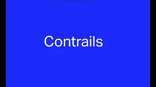 Contrails