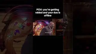 POV: When you’re getting raided and your duo partner is offline 😂💀 #playrust #rust #rustclips #funny