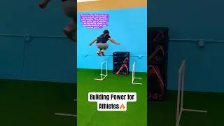 Athletic Power Training For Athletes! Athlete Performance Training! #shorts
