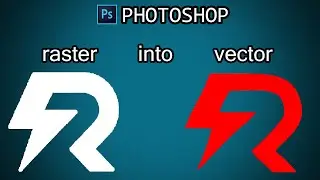 Raster Into Vector: Photoshop Voice Tutorial