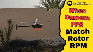 RC Helicopter Magic: How Is It Flying Without Spinning Blades?