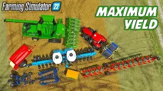 FS22 How To Maximize Crop Yield | Farming Simulator 22
