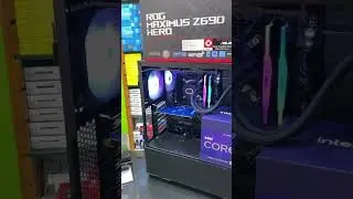 Intel 12 Gen Core i9-12900K Gaming Pc Build||ASUS ROG Z690| Intel i9 12900k Unboxing| 