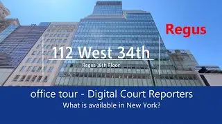 Available Offices for Digital Court Reporters in New York by Regus 112 West 34 Street Herald Square