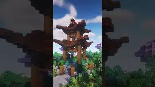 How to build a Japanese spawn in minecraft 