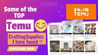 Temu Haul Crafting Supplies Edition!