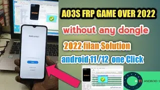 Samsung A03s Frp Bypass Android 11/ 12 / Samsung A037F Frp Bypass  without any dongle 2022 final...
