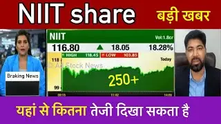 NIIT share latest news | Niit ltd share price target | Niit share news today
