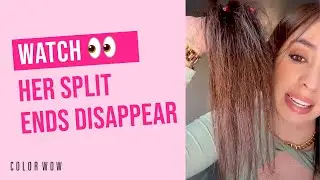 Seal Split Ends & Add Shine with Color Wow Pop & Lock Serum