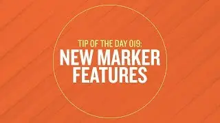 Tip 019 - New Marker Features in After Effects