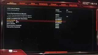 How to enable virtualization / SVM on Gigabyte A320 board