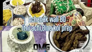 Achanak wali BD party was rocking, Birthday party without preparations