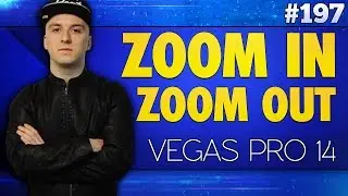 Vegas Pro 14: How To Zoom In And Out Slowly - Tutorial 