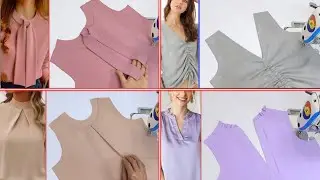 4 Clever Sewing Tips and Tricks / Sewing Techniques for Women's Collar Neck Designs