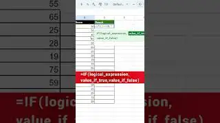 If formula in google sheet 