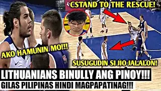 BINULLY ANG PINOY! ANO KAYANG MGA SUMUNOD NA NANGYARE? Philippines vs Lithuania Jones Cup