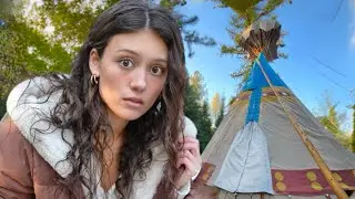 I Need To Get Out Of Here  | Moving Into A Luxury Tipi Alone