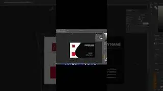 Simple Business Card Design (Speed Art)