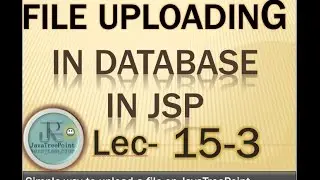 15-3-Image uploading in database and loading from database in jsp and servlet in java