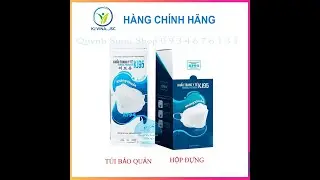 Khẩu trang y tế KJ95 4 lớp kháng khuẩn Form KF94 hàn quốc