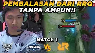 RBL BENER2 GA DIKASIH NAFAS SAMA SEKALI, TERBANTAI ABIS!! BENER2 GILA!! - RRQ vs RBL Match 1