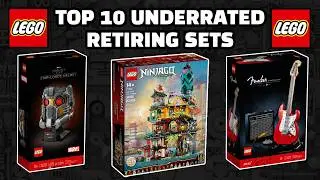 TOP 10 UNDERRATED Retiring LEGO Sets you should Invest in! | How to make MONEY selling LEGO | (2024)