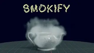 Vanished Into Thin Air | Smoke Simulation + Cloth Physics = Magical Disappearance 😲😲 Smokify