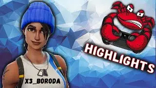 Лучшие моменты за неделю. Fortnite PS4 на геймпаде.