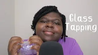 ASMR Slow Glass Tapping For Tingles and Sleep | Soft Whispers ASMR