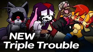 Triple Trouble but it's duet with girls from Sonic | Friday Night Funkin'