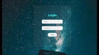 Animated Login Form using HTML & CSS and Javascript animation
