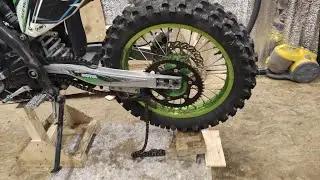 Ремонт и доработка задней ступицы и тормоза. Китайский эндуро на 172 fmm. Regulmoto ZR.