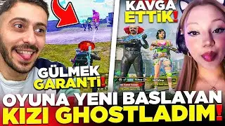 OYUNA YENİ BAŞLAYAN KIZI GHOSTLADIM 😂 PUBG MOBİLE