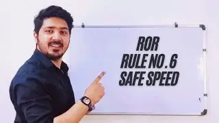 Rule no. 6 |RULES OF ROAD| ROR | NAVIGATION| 