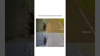 Tom Cruise doing his own stunts
