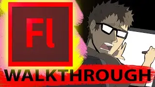 Flash Walkthrough - Coloring, Fill Tool Issue and Exporting Part 1