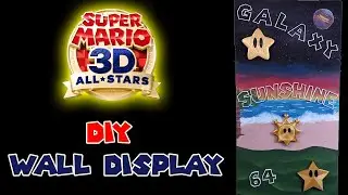Super Mario 3D DIY Wall display