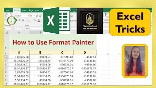 "Mastering Format Painter: A Step-by-Step Guide" in #excel  #Rpandeytutorials