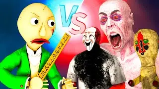😱БАЛДИ РЕМАСТЕР vs SCP - 🎬ФИЛЬМ (Крипипаста Все Серии Baldi's Basics Classic Remastered Анимация 3D)